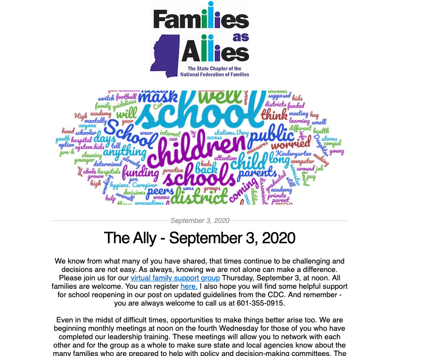 The Ally 090320 - Families as Allies