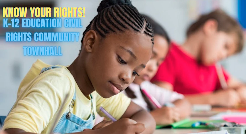 Tree elementary school students use pencils to write in their notebooks.