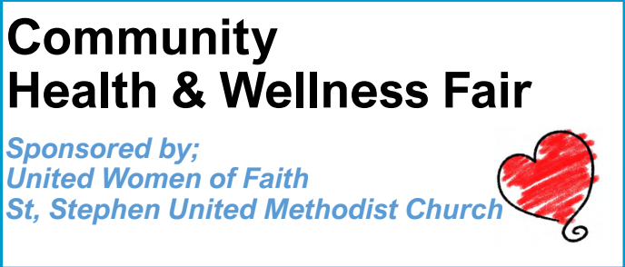 Please Join US!!!  Free health screenings  Information about local resources  Drawings for Door Prizes and more!!