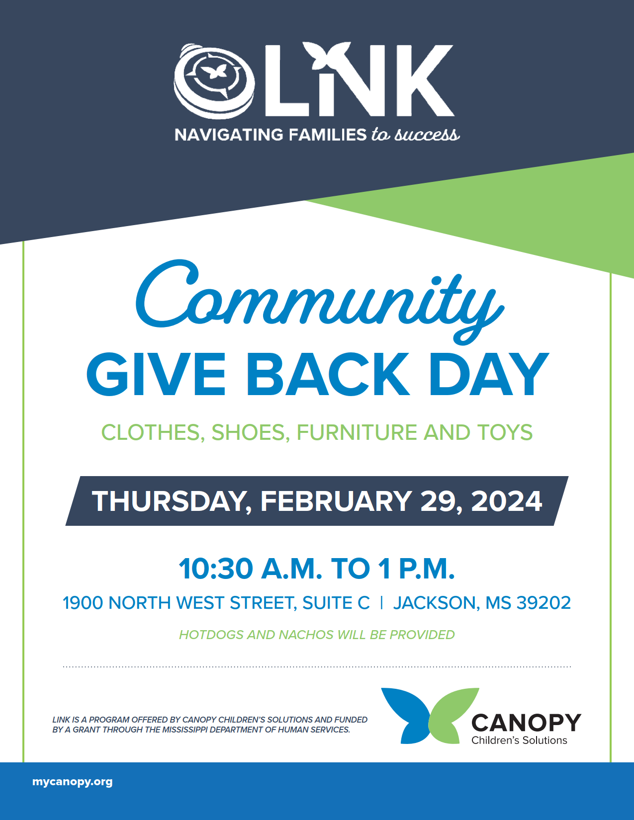 Community Give Back Day Feb. 29