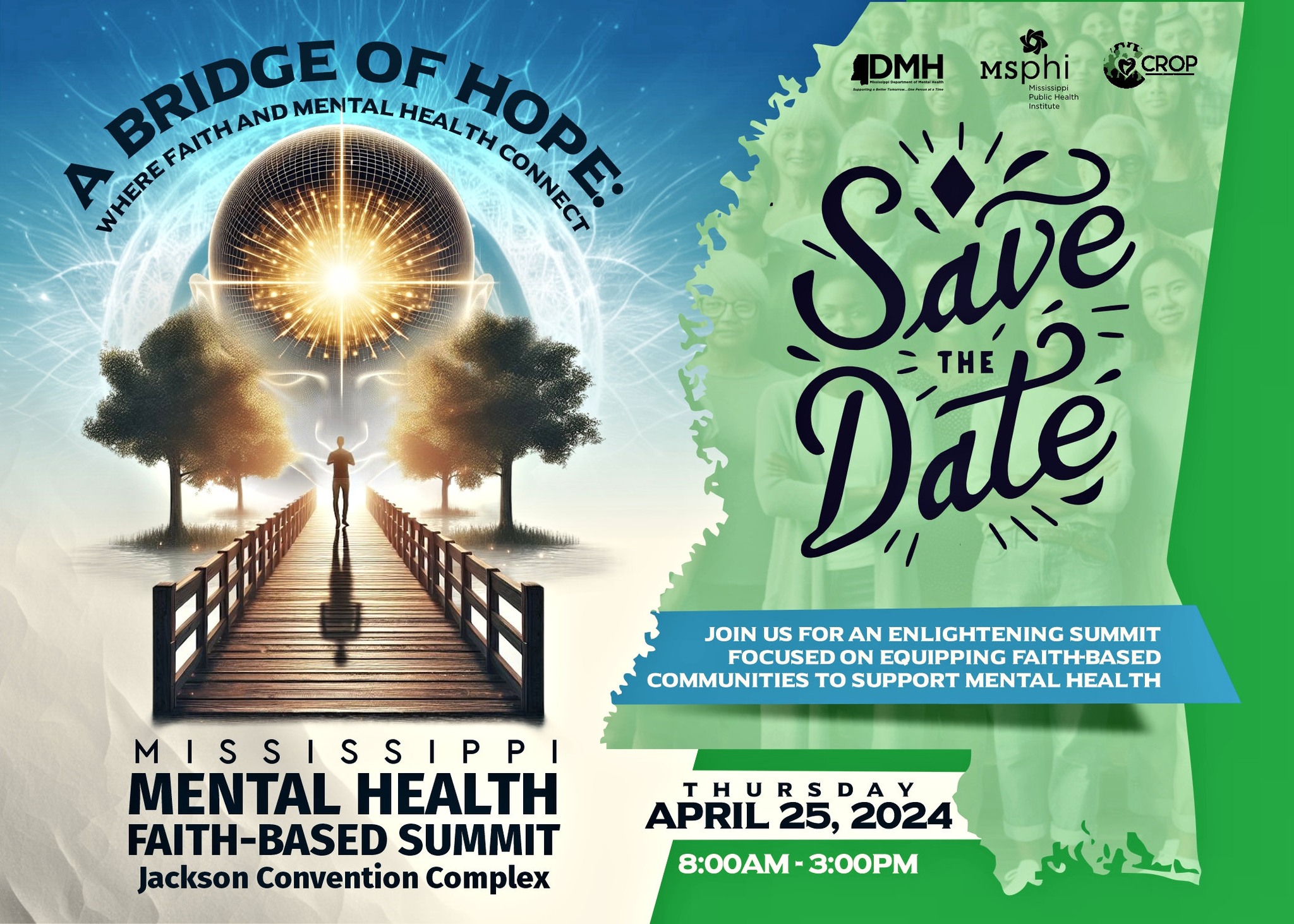 A bridge of Hope where faith and mental health connect.