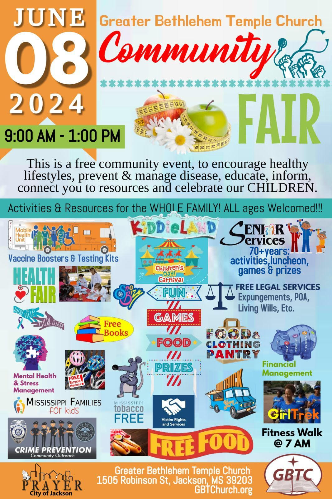 Greater Bethlehem Temple Church Community Fair