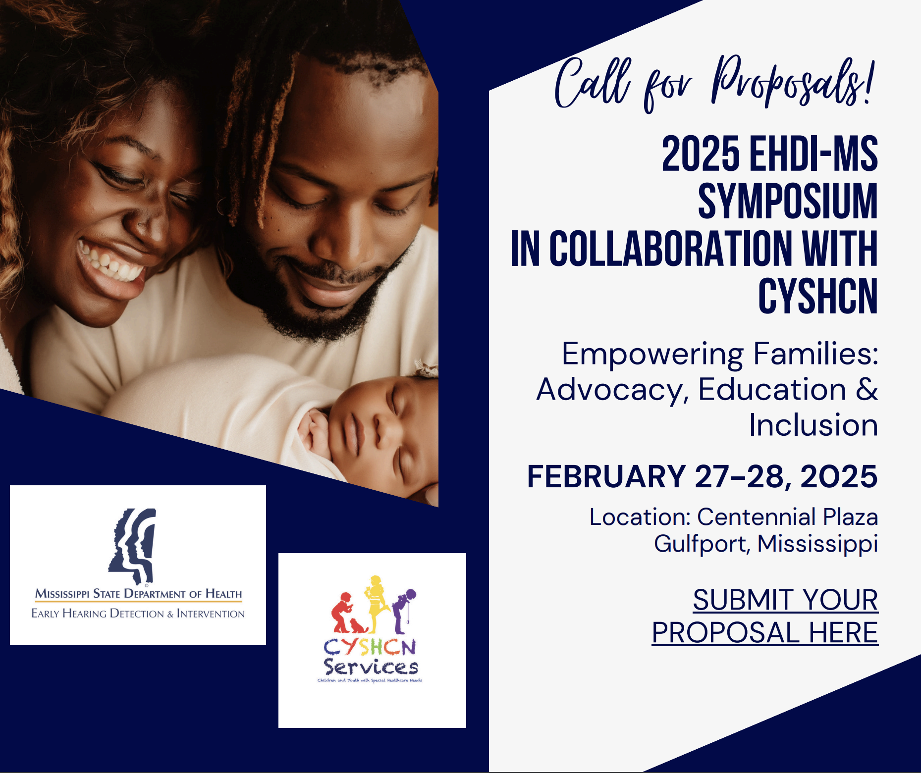 2025 EHDI Mississippi Symposium - In Collaboration with CYSHCN