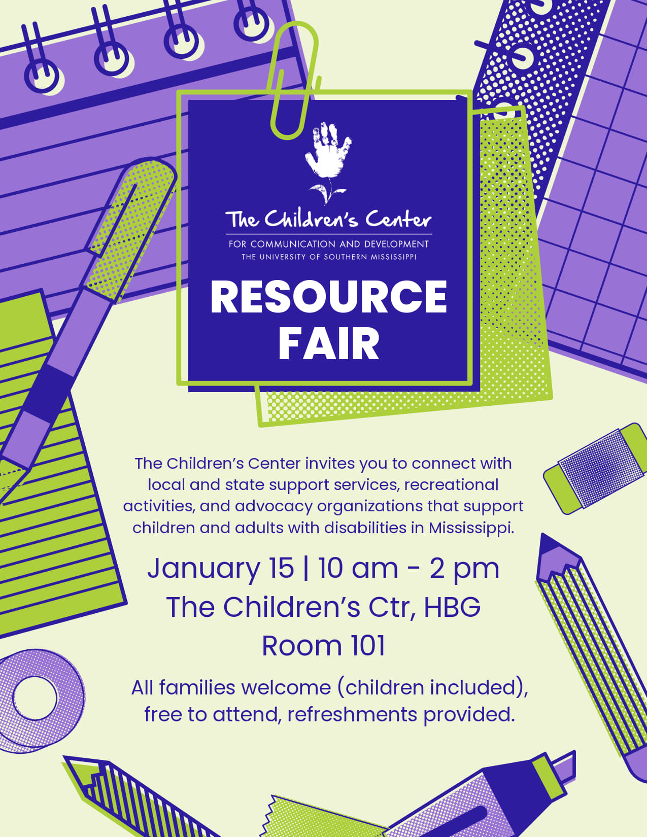 The Children's Center Resource Fair