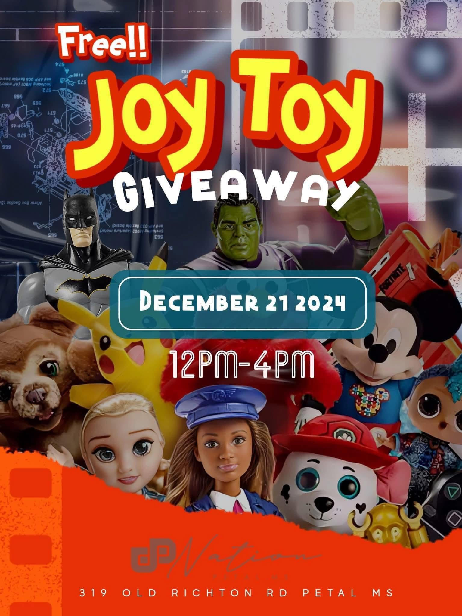 Joy Toy Giveaway