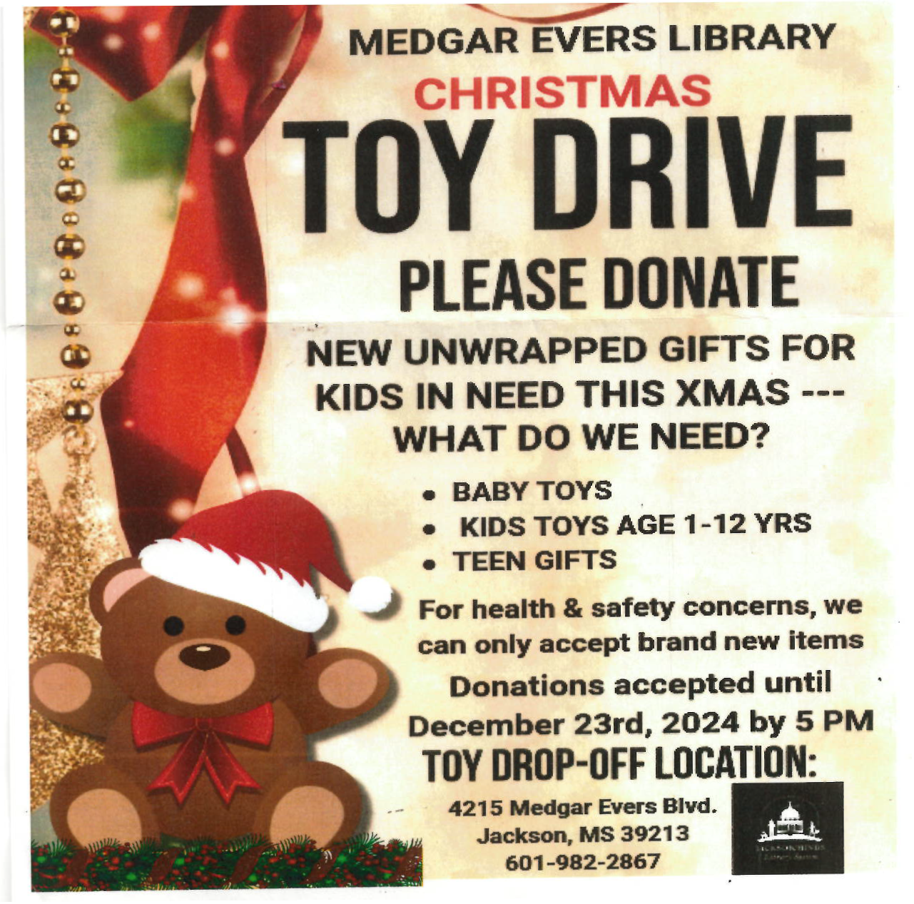 Christmas Toy Drive