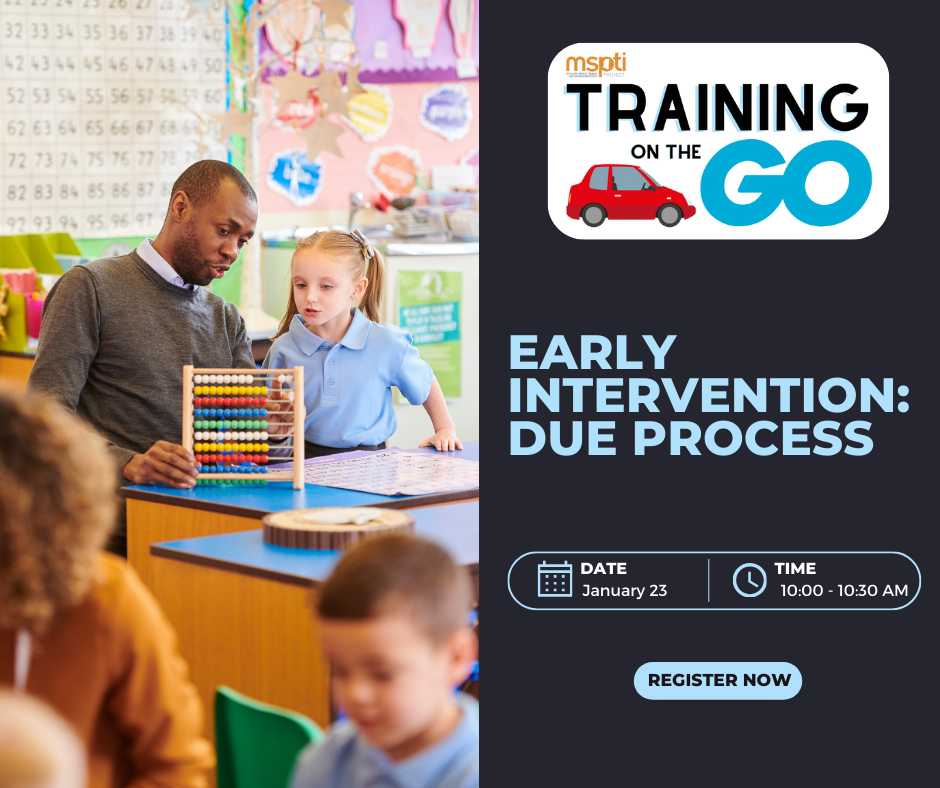 Early Intervention Due Process